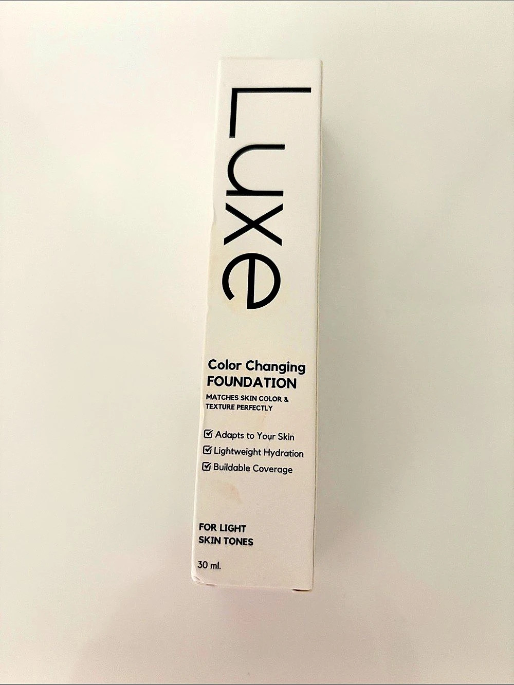 Luxe Color Changing Foundation Shade 01 Light